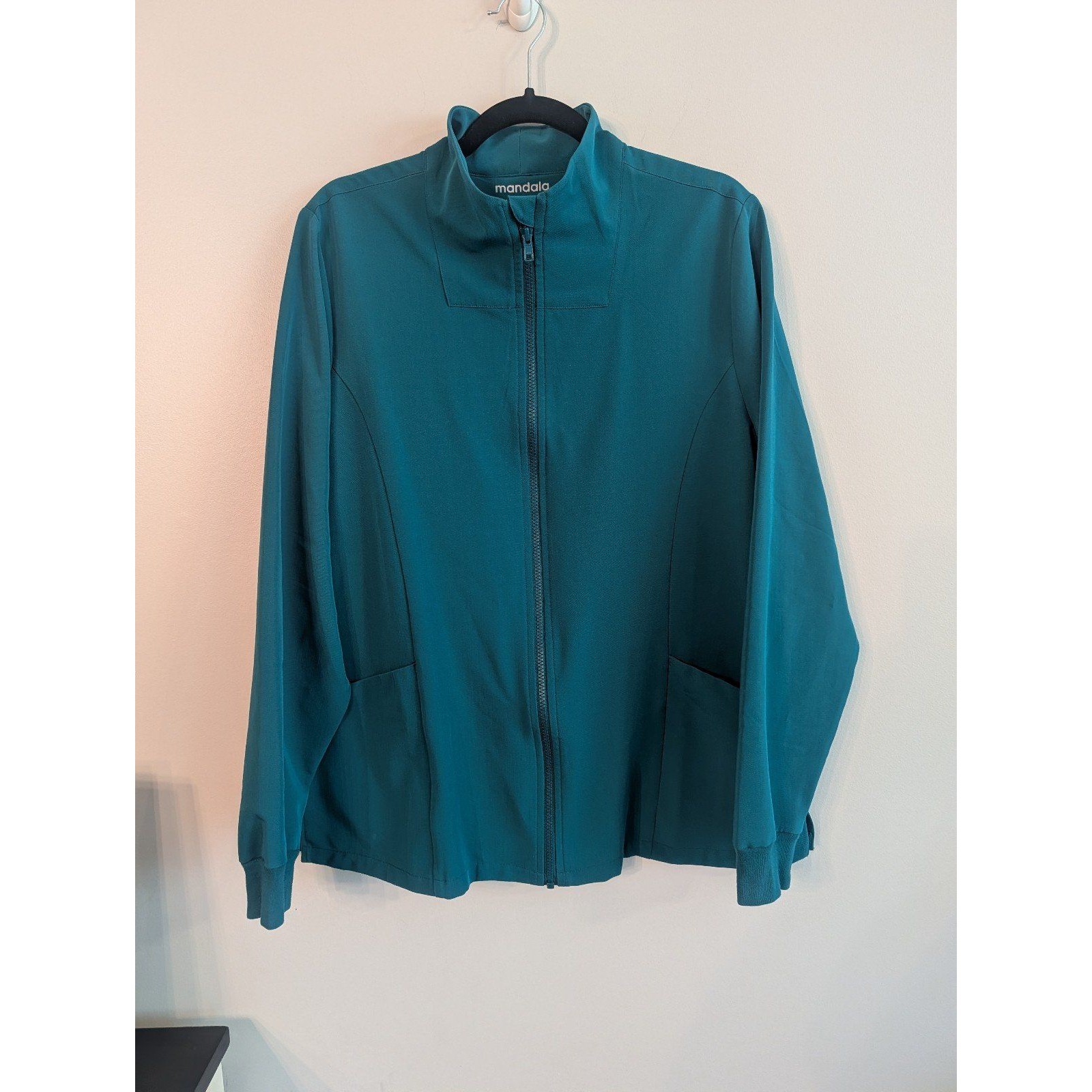 Mandala Scrub Hunter Green Jacket Xl — image 2 of 6